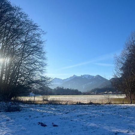 Charmantes Garten-Apartment: Erholung Im Chiemgau Unterwössen Exterior foto